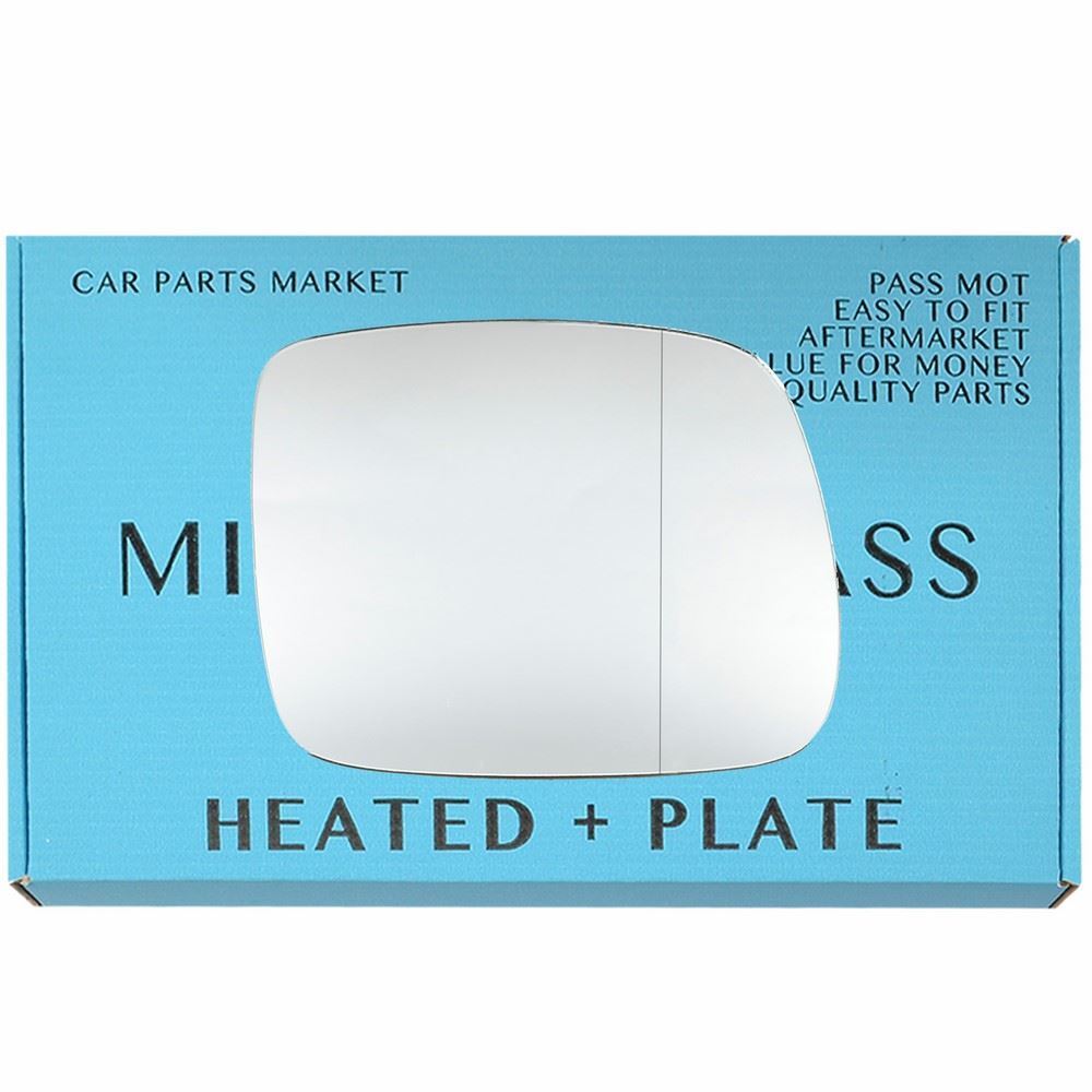For Mercedes V-Class 1996-2003 Right Side Aspheric Electric Mirror Glass +Plate