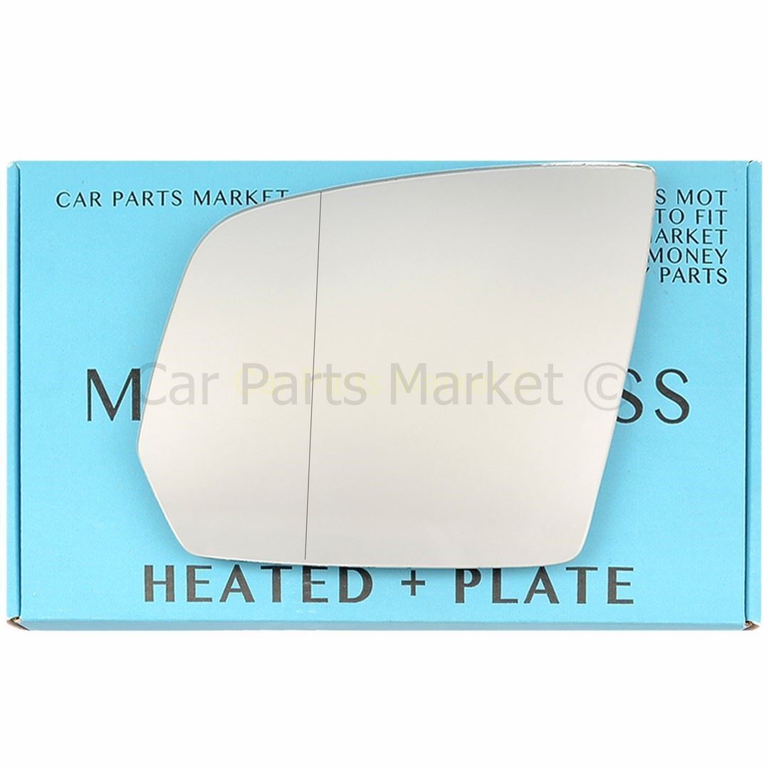 For Mercedes GL-Class x164 09-10 Left Side Aspheric Electric Mirror Glass +Plate