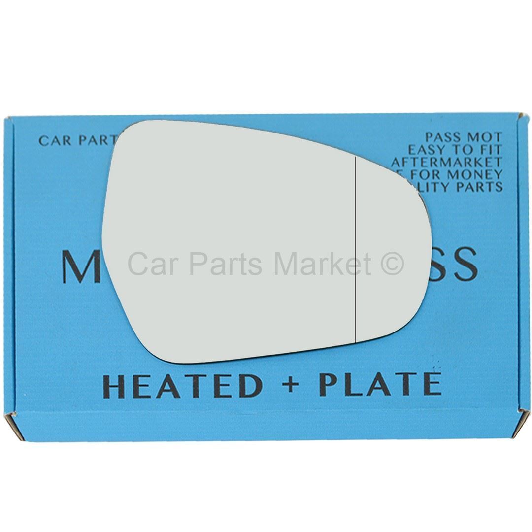 Right Side wide Angle Heated Plate Mirror Glass For Suzuki SX4 S-Cross 2013-20