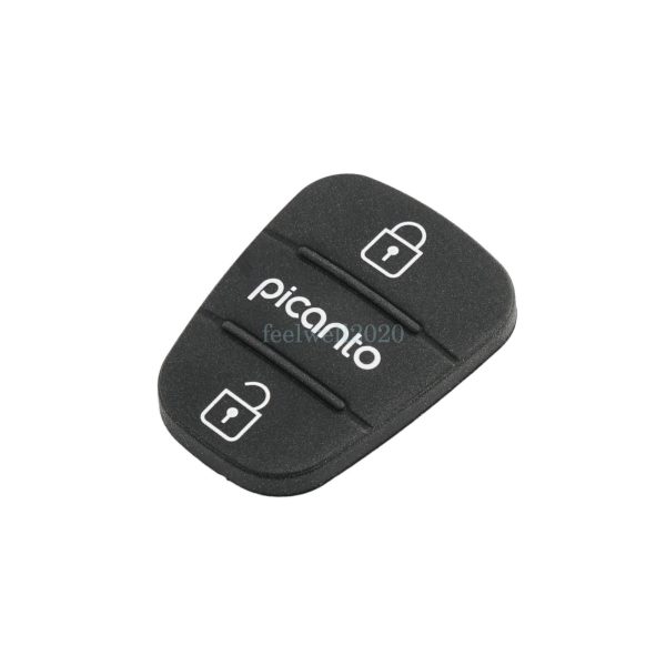 Replacement For Kia Picanto Rio K2 K5 3 Button Rubber Pad Repair Flip Key Fob - Image 4