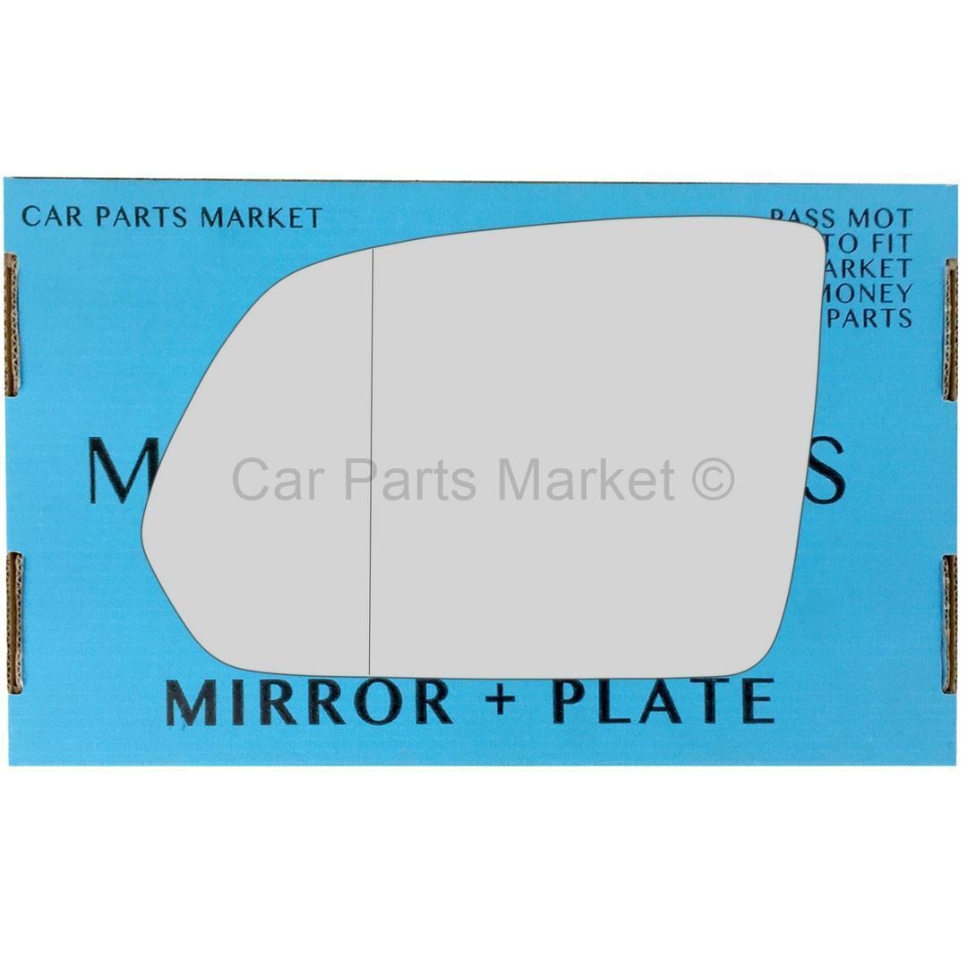 For Mercedes Vito 3 2015-2023 Left Side Aspheric Wing Mirror Glass +Plate