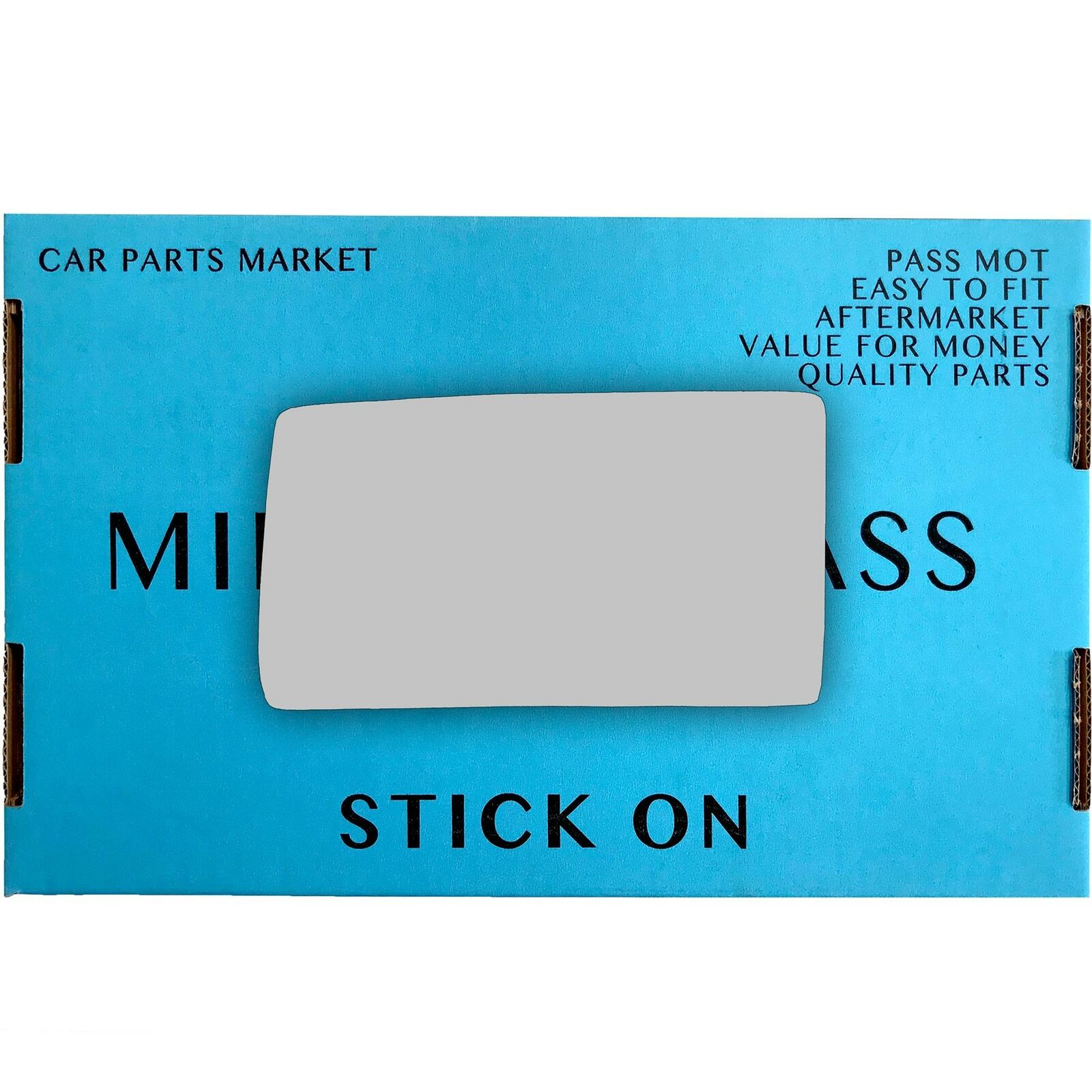 (LHD) Left Side Convex Wing Mirror Glass For Mercedes E-Class 1983-1995 (148mm)
