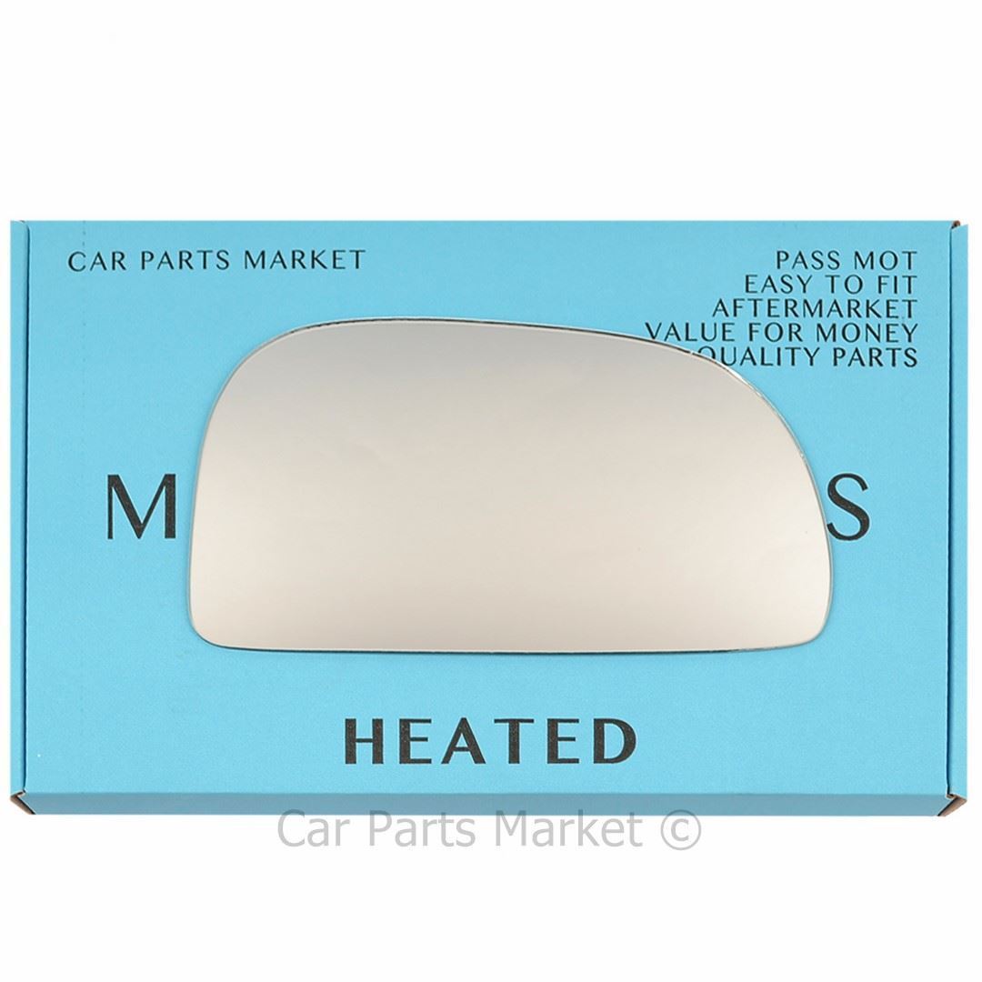 Right Driver Side Wing Mirror Glass For Mitsubishi Colt 1992-2003 Heated