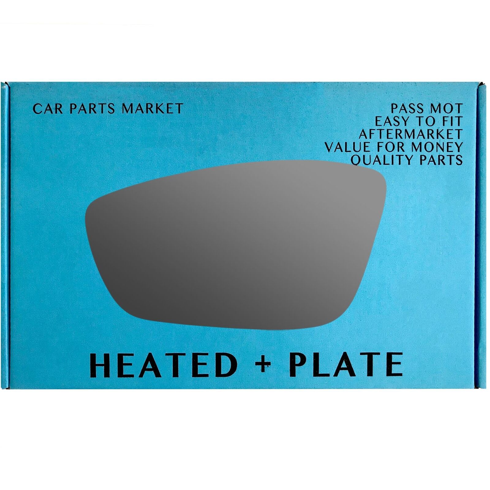Left Passenger Side Wing Mirror Glass For DS DS9 2021-2023 Heated Plate