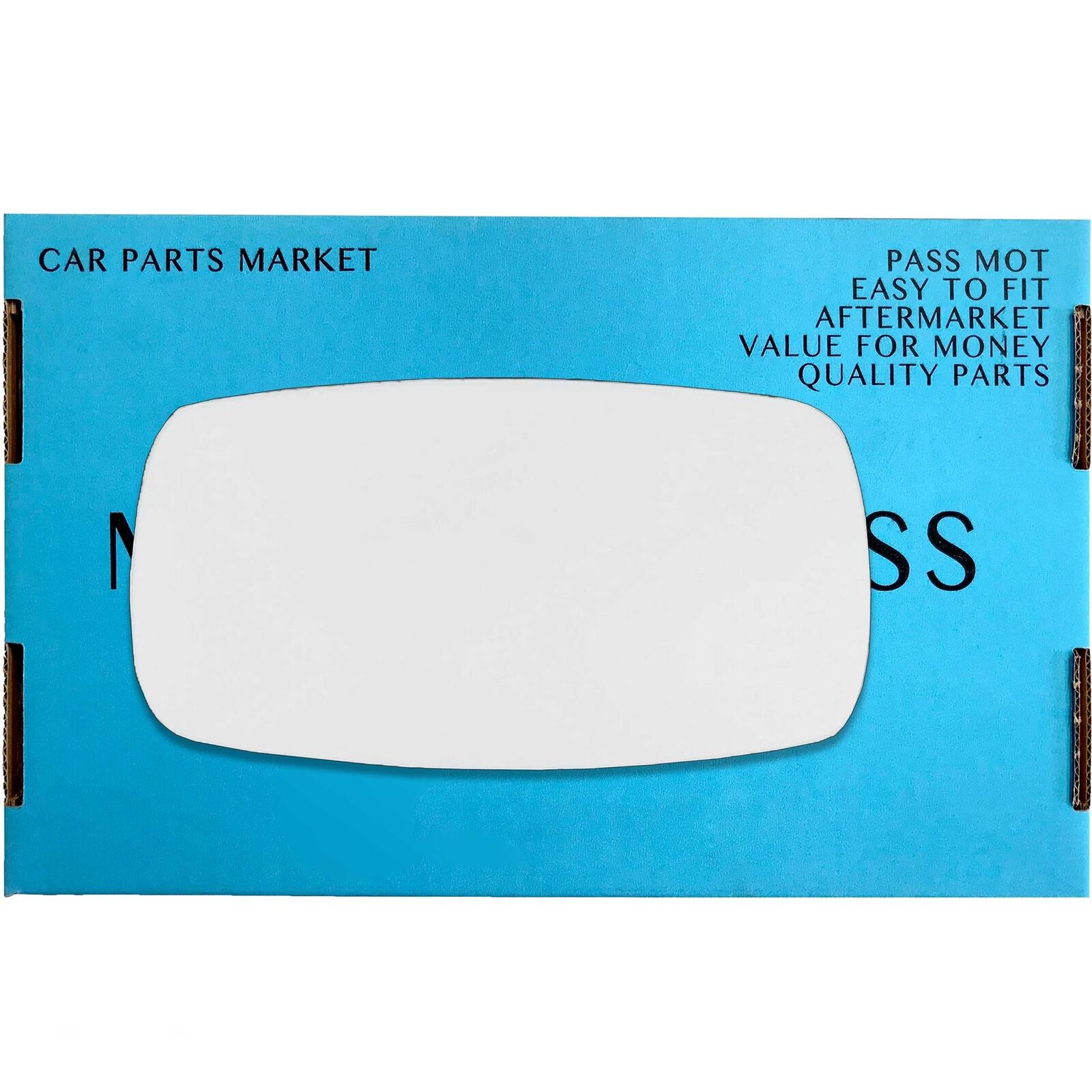 Left Side Wing Door Mirror Glass For Ford Fiesta 1995-2002 Heated + Plate