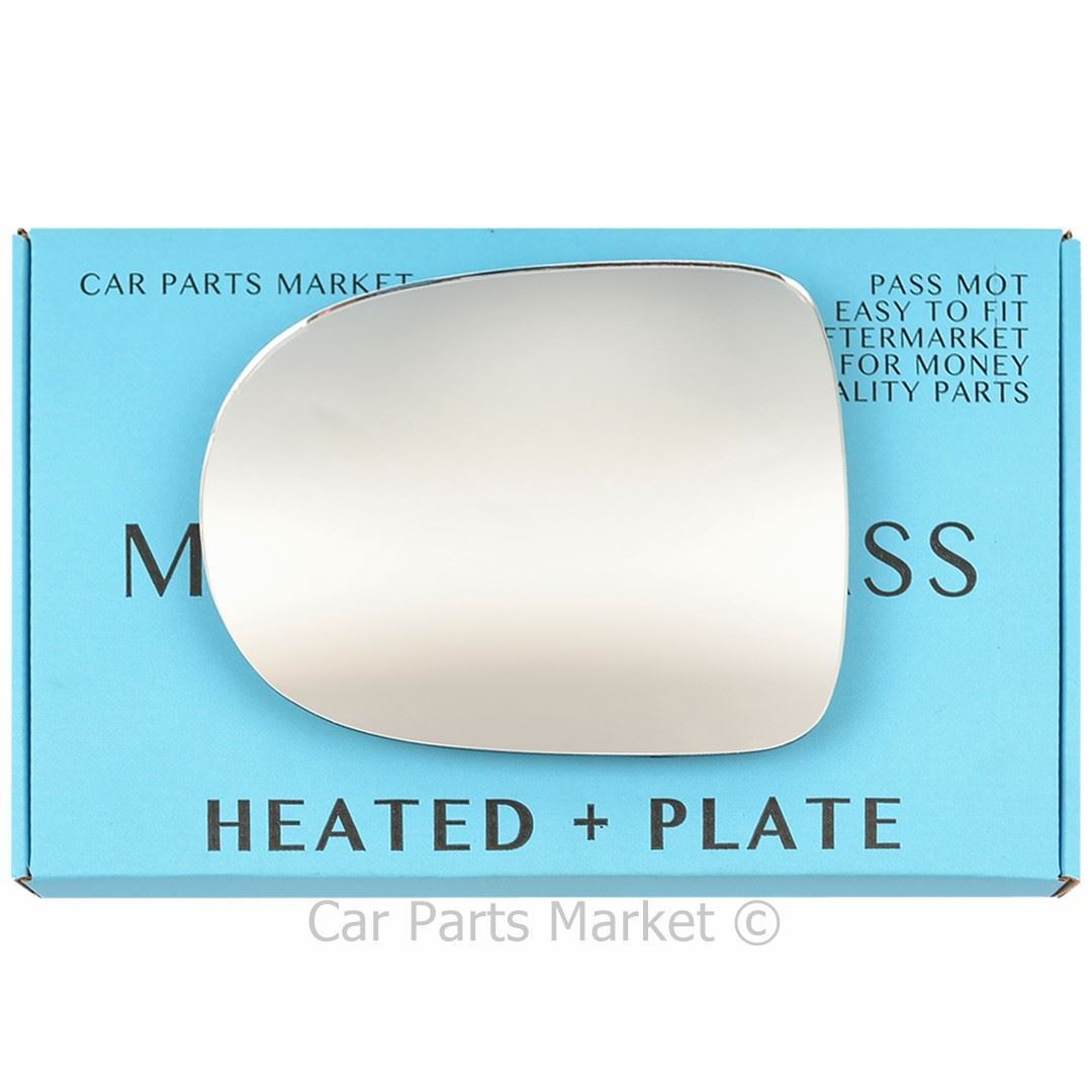 Left Passenger Side Wing Mirror For Renault Clio MK3 2009-2012 Heated +Plate