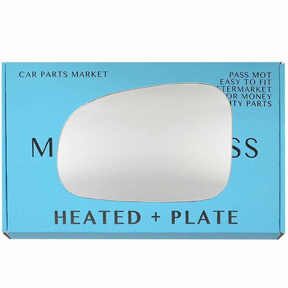 Left Side Wing Door Mirror Glass For Toyota Verso-S 2010-13 Heated +Plate