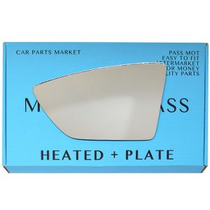 Left Passenger Side Wing Mirror Glass For Seat Arona 2017-2023 Heated Plate