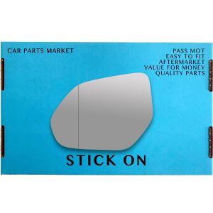 Left Passenger Side Wide Angle Wing Mirror Glass For Lamborghini Urus 2018-23