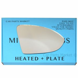 Right Driver Side Wing Mirror Glass For VW ID3 2019-2023 Heated Plate