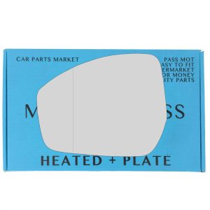 Left Side Wide Angle Mirror Glass For Range Rover Velar 2017-2023 Heated Plate