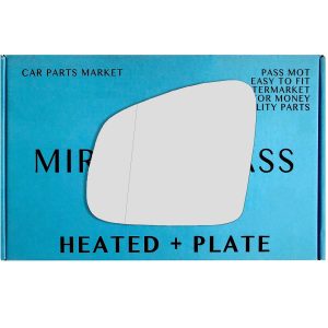 Left Side Wide Angle Wing Mirror Glass For Renault TWingo 2014-20 Heated Plate