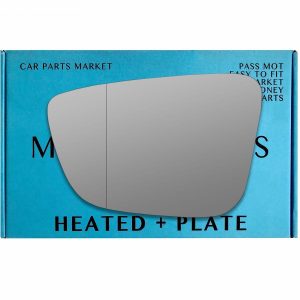 Left Side Wide Angle Wing Mirror Glass BMW M3 G80 2021-2023 Heated Plate