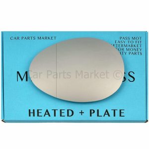Left Side wide Angle Wing Mirror Glass For Mini Paceman 2012-2016 Heated + Plate