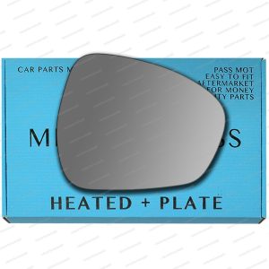 Right Driver Side Mirror Glass For Alfa Romeo Stelvio 2017-2022 Heated Plate