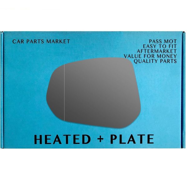 For Ford Tourneo Connect 2019-23 Mirror Glass Left Side Heated Plate Blind Spot