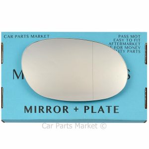 For Ferrari CaliFornia 08-14 Right Driver Aspheric Wing Mirror Glass with Plate