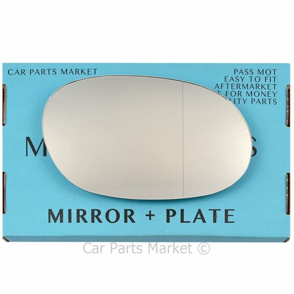 For Ferrari CaliFornia 08-14 Right Driver Aspheric Wing Mirror Glass with Plate