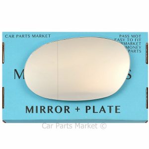 For Ferrari CaliFornia 08-14 Left Side Aspheric Wing Mirror Glass with Plate