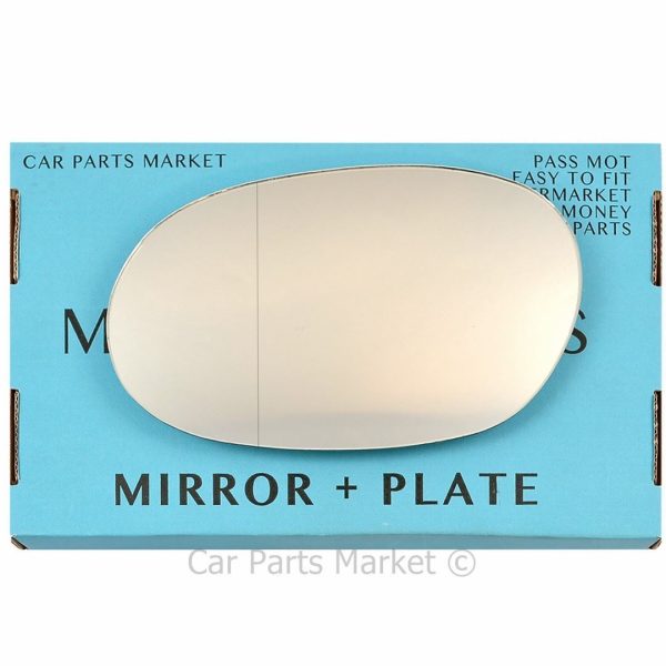 For Ferrari CaliFornia 08-14 Left Side Aspheric Wing Mirror Glass with Plate
