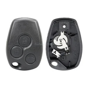 3 Button Key Fob Case For Renault Twingo Trafic Vivaro Movano Switches Battery