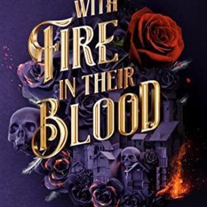 With Fire In Their Blood, Delacorte, Kat Paperback Book Pre-Owned English