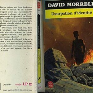 Usurpation d'identité, Morrell, David Paperback Book Pre-Owned English