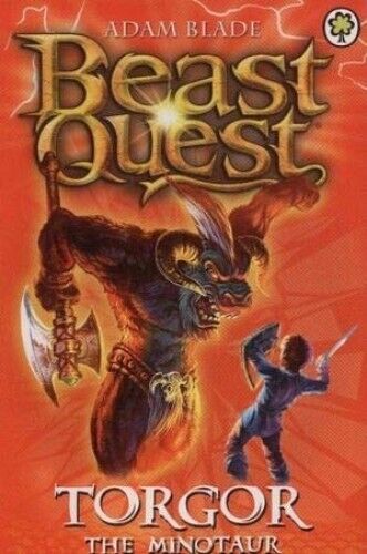 Beast Quest Torgor: The Menotaur Paperback Book Pre-Owned English