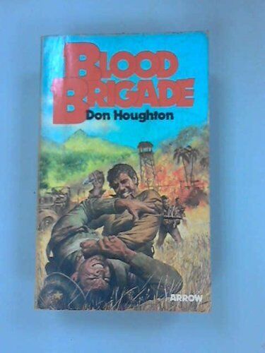 Blood Brigade, Don Houghton Paperback Book Pre-Owned English