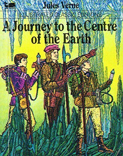 A Journey To The Centre Of The Earth (Illustrated Classic Edi... by Jules Verne Paperback Book Pre-Owned English