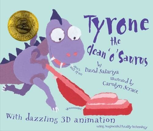 Tyrone the Clean 'o' Saurus (, Webcam, Action... by David Salariya Paperback Book Pre-Owned English