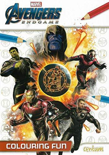 avengers colouring fun by centum Paperback Book Pre-Owned English