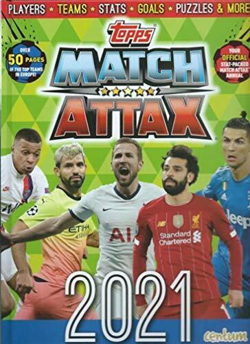 Topps Match Attax 2021 by Centum Paperback Book Pre-Owned English