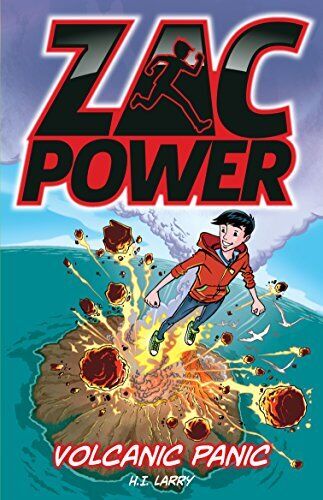 Volcanic Panic (Zac Power) by Larry, H I Paperback Book Pre-Owned English