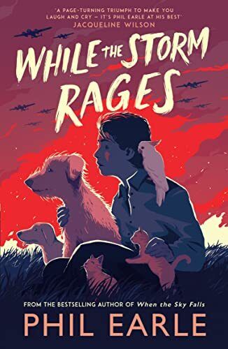 While the Storm Rages by Earle, Phil Paperback Book Pre-Owned English