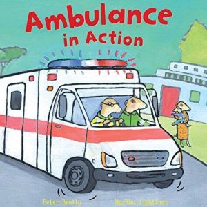 Ambulance in Action (Busy Wheels), Bently, Peter Paperback Book Pre-Owned English