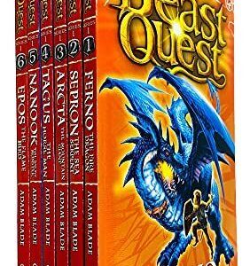 Beast Quest Box Set Pack: Series 1-6 s, (Arcta the Mountain... by Adam Blade Paperback Book Pre-Owned English