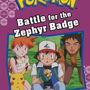 Battle for the Zephyr Badge (Pokemon) Paperback Book Pre-Owned English