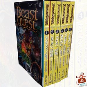 Beast Quest Series 6 Collection 6 s Set By Adam Blade With ... by Adam Blade Paperback Book Pre-Owned English
