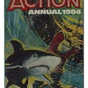 Action Annual 1984 Paperback Book Pre-Owned English