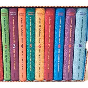A Series of Unfortunate Events, s 1-10 by Snicket, Lemony & Helquist, Brett Paperback Book Pre-Owned English