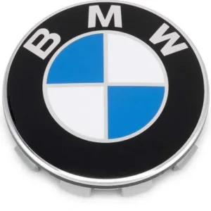 BMW Blue Wheel Center Cap Hub Badge 68mm 1 PCS For 13 5 7 Series, X6, M3, Z4, E46, E90