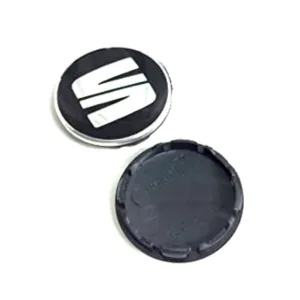 Black/Silver Seat Wheel Center Cap Hub Badge 54mm 1 PCS For Arosa Ibiza Leon Altea Exeo Cordoba