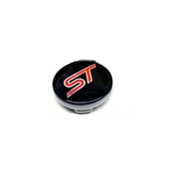 Black/Red/Silver Ford ST Wheel Center Cap Hub Badge 60mm 1 PCS For Fiesta Focus C-Max KA Kuga S-Max Mondeo