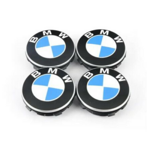 Genuine BMW Set of 4 Floating Level Alloy Wheel Centre Caps 56mm Emblem Badge