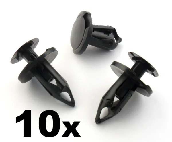 10x Audi TT Side Skirt Trim Clips - Fit underside of side skirt (MK2 2006-2014)