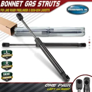 2X FRONT BONNET GAS STRUTS SPRING FOR LAND ROVER FREELANDER 2 2006-2014 LR001773