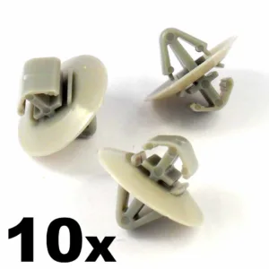 10x Clips for Renault Trafic Traffic Side Moulding / Lower Protection Door Trim
