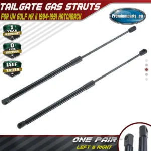 2x Tailgate Rear Boot Gas Struts Springs for VW Golf MK II 1984-1991 Hatchback