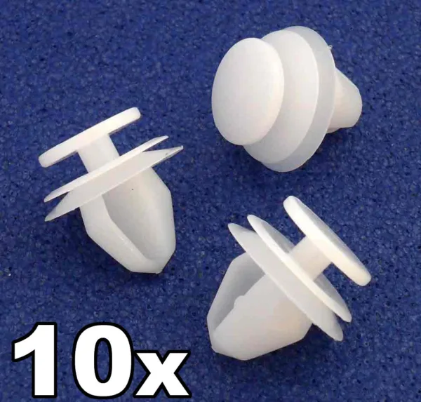 10x Citroen Interior Door Moulding Panel Card Trim Clips / Fasteners 6991.S6